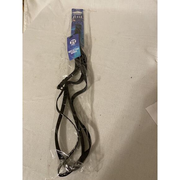 Dogness Black Reflective Leash Size XS/S Extra Small-Small Dog Pet New - Picture 1 of 5
